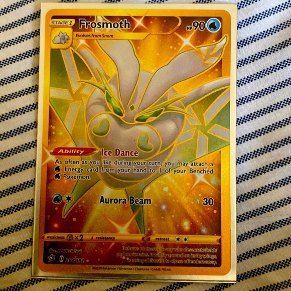 Frosmoth 204/192 *Rare Gold* - Picture 1 of 2